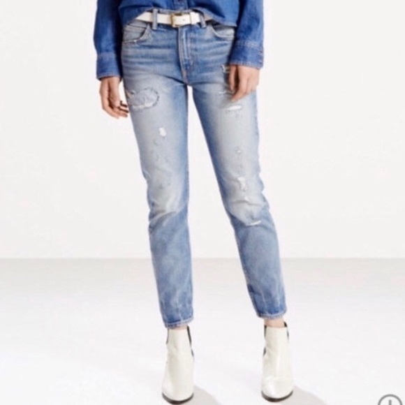 Levi's Denim - NWT Levi’s 505 C Cropped Straight Leg Jeans